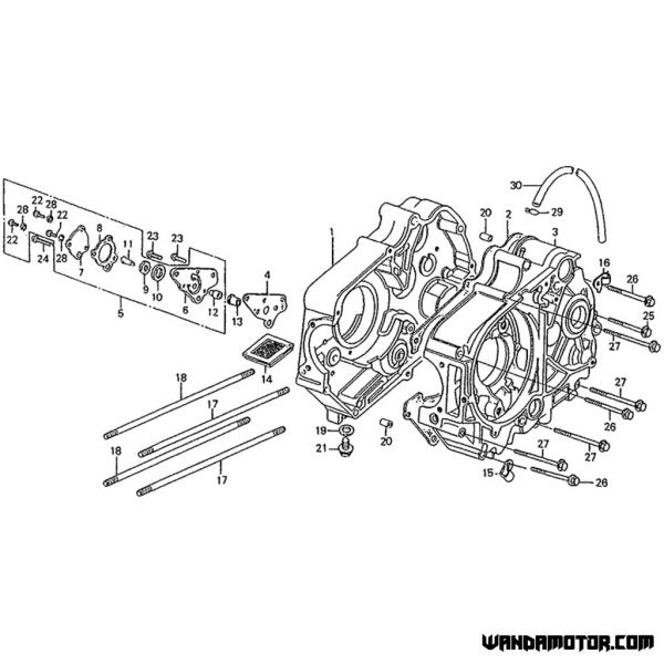 #22 Z50  pultti M5x10-3